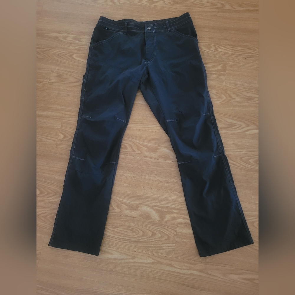 Kuhl Pants, 8 Pockets, charcoal color